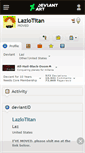 Mobile Screenshot of lazlotitan.deviantart.com