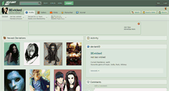 Desktop Screenshot of bewicked.deviantart.com