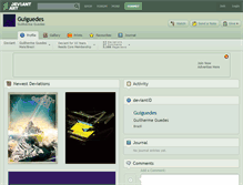 Tablet Screenshot of guiguedes.deviantart.com