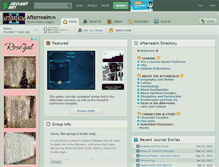 Tablet Screenshot of afterrealm.deviantart.com