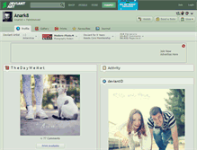 Tablet Screenshot of anark8.deviantart.com