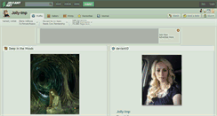 Desktop Screenshot of jolly-imp.deviantart.com