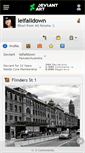 Mobile Screenshot of lelfalldown.deviantart.com