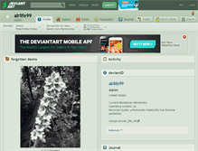 Tablet Screenshot of airlife99.deviantart.com