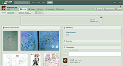 Desktop Screenshot of hanaasuna.deviantart.com