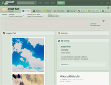 Tablet Screenshot of erase-her.deviantart.com