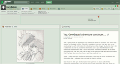Desktop Screenshot of corebelote.deviantart.com