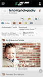 Mobile Screenshot of fallchildphotography.deviantart.com