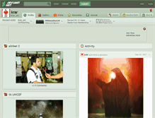 Tablet Screenshot of krar.deviantart.com
