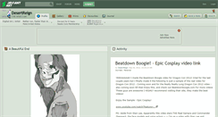 Desktop Screenshot of desertreign.deviantart.com