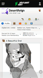 Mobile Screenshot of desertreign.deviantart.com