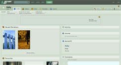 Desktop Screenshot of keby.deviantart.com