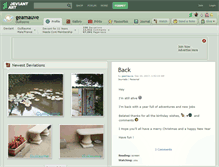Tablet Screenshot of geamauve.deviantart.com