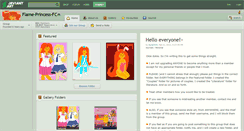 Desktop Screenshot of flame-princess-fc.deviantart.com