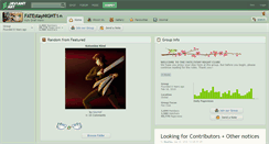 Desktop Screenshot of fatestaynight1.deviantart.com