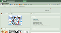 Desktop Screenshot of project-eva.deviantart.com