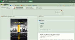 Desktop Screenshot of bdpqbd.deviantart.com