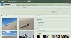Desktop Screenshot of modified3u.deviantart.com