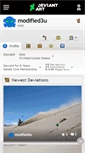 Mobile Screenshot of modified3u.deviantart.com
