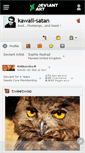 Mobile Screenshot of kawaii-satan.deviantart.com