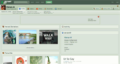 Desktop Screenshot of kieran-m.deviantart.com