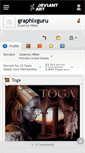 Mobile Screenshot of graphixguru.deviantart.com
