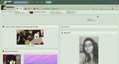Desktop Screenshot of miagem.deviantart.com