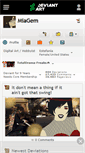 Mobile Screenshot of miagem.deviantart.com