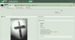 Desktop Screenshot of clairet.deviantart.com