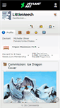 Mobile Screenshot of littlemeesh.deviantart.com