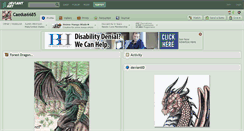 Desktop Screenshot of caedus6685.deviantart.com