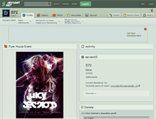 Tablet Screenshot of d72.deviantart.com