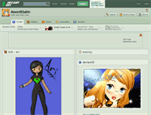 Tablet Screenshot of moonlitsatin.deviantart.com
