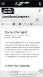 Mobile Screenshot of comicbookcreators.deviantart.com