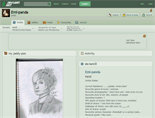 Tablet Screenshot of emi-panda.deviantart.com