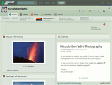 Tablet Screenshot of niccolobonfadini.deviantart.com