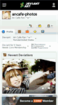 Mobile Screenshot of ancafe-photos.deviantart.com