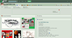 Desktop Screenshot of inu-hawtness-club.deviantart.com
