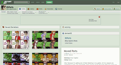 Desktop Screenshot of bsports.deviantart.com