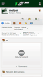 Mobile Screenshot of meizer.deviantart.com