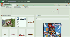 Desktop Screenshot of misterpickles.deviantart.com