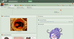 Desktop Screenshot of elliss-d.deviantart.com