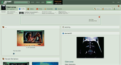 Desktop Screenshot of edercoree.deviantart.com