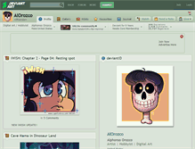 Tablet Screenshot of alorozco.deviantart.com