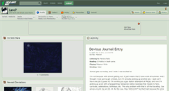 Desktop Screenshot of lare7.deviantart.com
