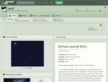 Tablet Screenshot of lare7.deviantart.com
