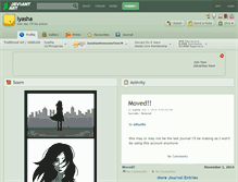 Tablet Screenshot of iyasha.deviantart.com