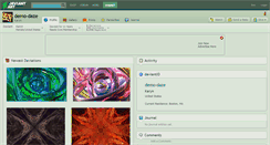 Desktop Screenshot of demo-daze.deviantart.com
