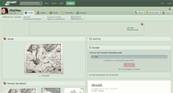 Desktop Screenshot of chuchuu.deviantart.com