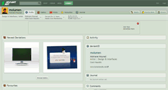 Desktop Screenshot of molumen.deviantart.com